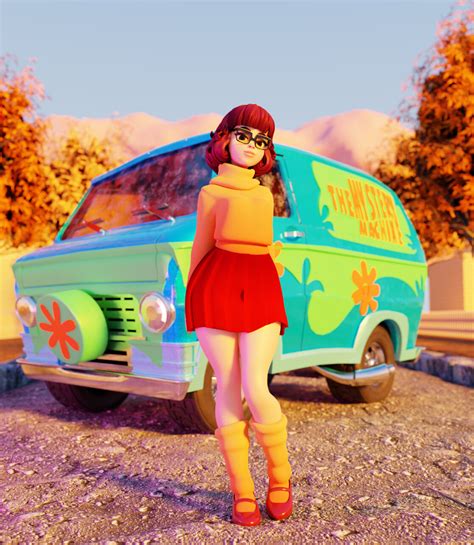 Artstation 3d Velma Model