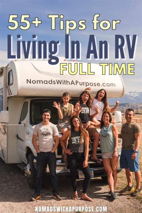Living In An Rv Full Time 66 Tips From A Pro • Nomads With A Purpose