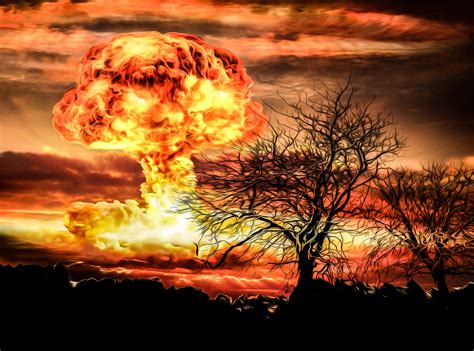 Nuclear Bomb Explosion Free Stock Photo Public Domain Pictures