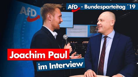 Nicole höchst (bundestagsabgeordnete) im interview. AfD-Parteitag | Joachim Paul im Interview - YouTube