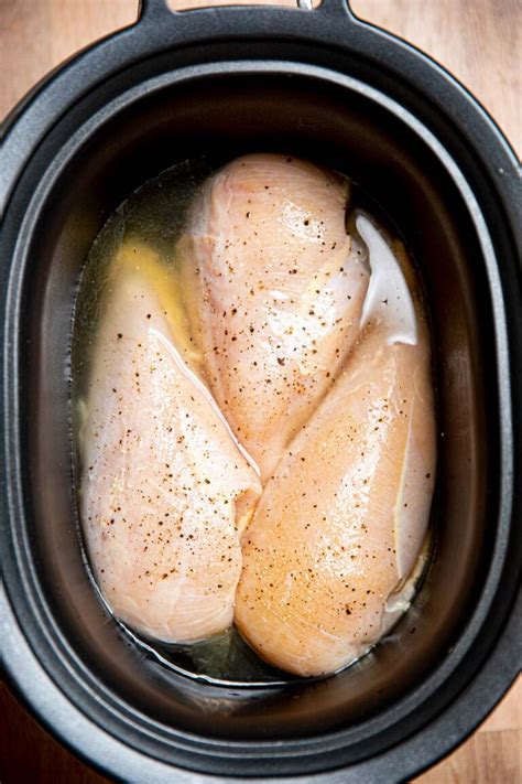 Basic Boneless Skinless Chicken Breasts In Slow Cooker Watanabe Defre1990