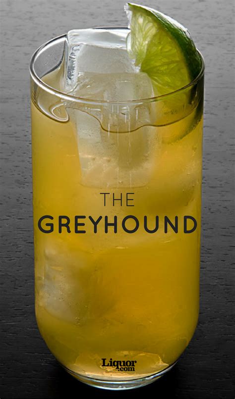 The drink consists of just two ingredients: Classics You Should Know: The Greyhound | Greyhound ...
