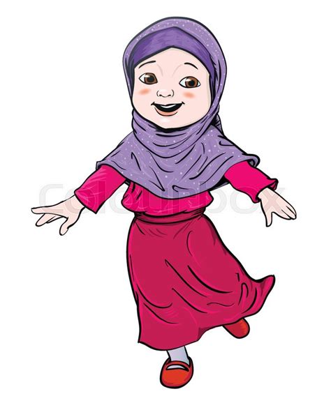 Muslim Girl Drawing Free Download On Clipartmag