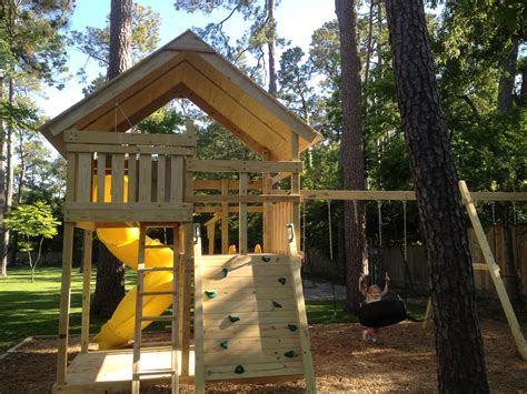 In this diy project, we're practicing social distancing by building an outdoor playset from amazon for the kids to play on. Gemini Playset DIY Wood Fort and Swingset Plans
