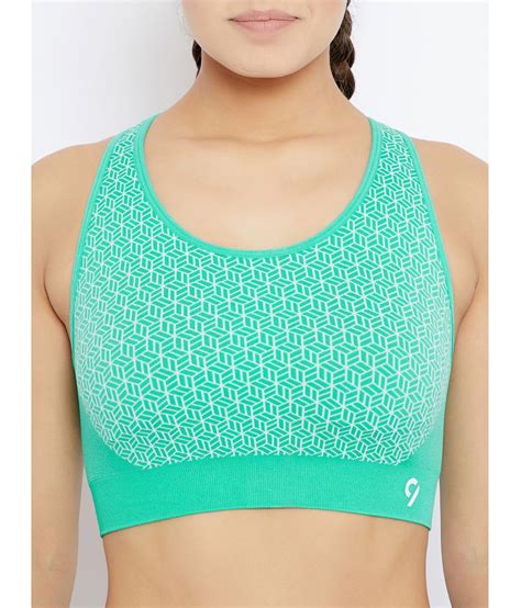 Buy C9 Poly Cotton Sports Bras Green Online At Best Prices In India