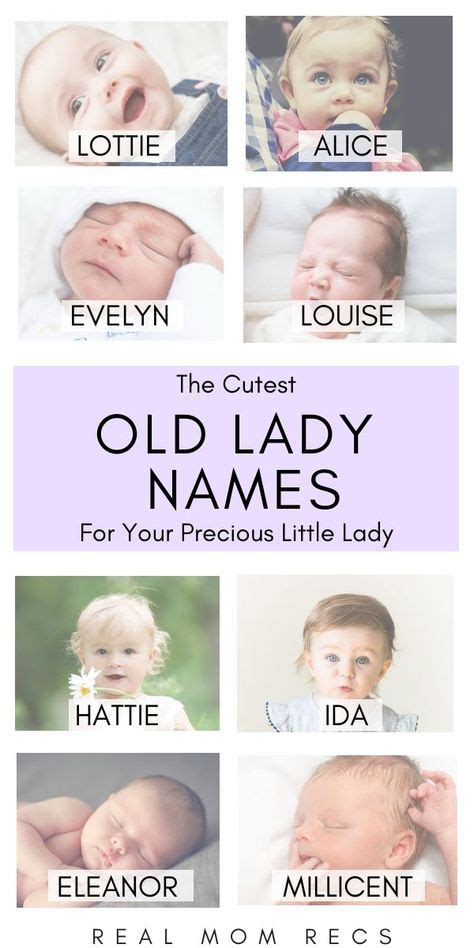 Old Lady Names The Cutest Baby Names For Your Precious Little Lady