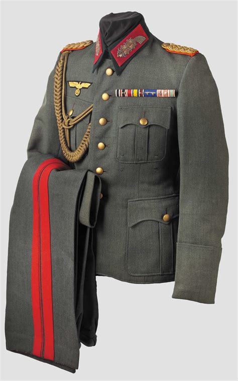 Uniforme De Generalmajor Wwii Uniforms German Uniforms Military Uniform