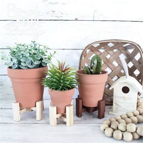 Diy Plant Stand Dollar Tree Diy Standing Planter With Dollar Store
