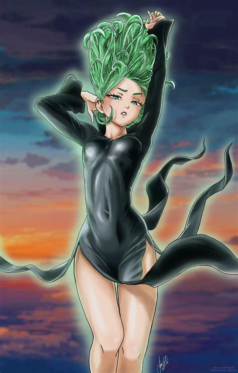 [art] I Redraw And Colored Tatsumaki From The Latest Chapter Of One Punch Man Manga By Yusuke