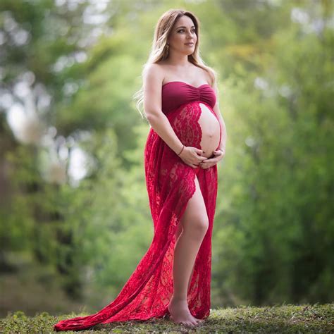 Pregnancy Maternity Photo Shoot Dress Photography Subjects