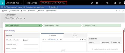 Create Work Order From Many Ways In Dynamics 365 Field Service Shaikhd365