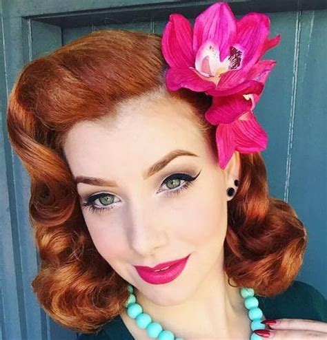 1950s Pin Up Girl Hairstyles Hairstyle Guides