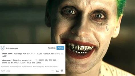 Jared Letos Crazy Joker Is 2016s Best Meme Popbuzz