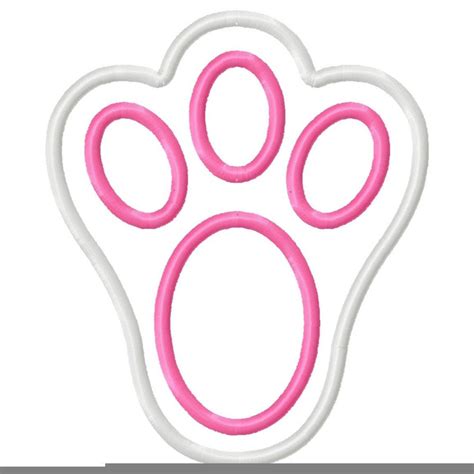 Download Free Clipart Bunny Footprints | Free Images at Clker.com ...