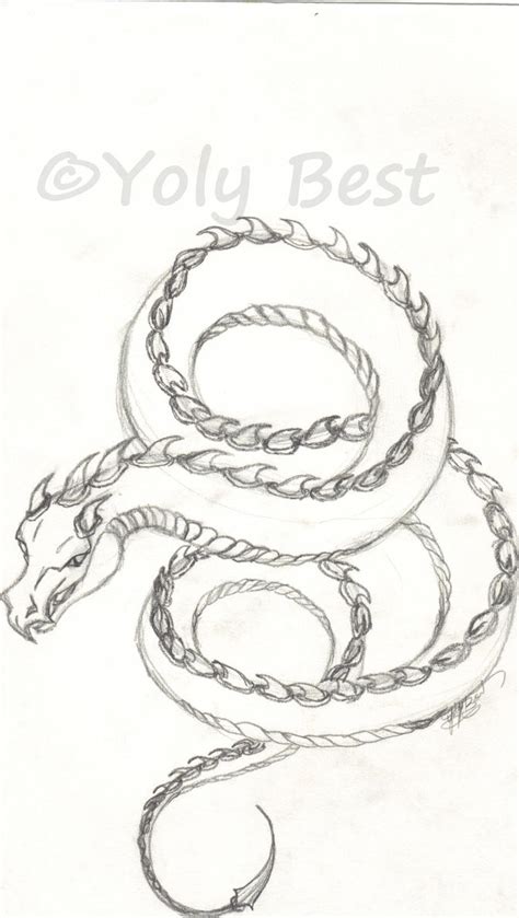 Spiral Dragon Tattoo Design By Faythsrequiem On Deviantart