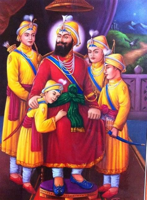 Story Of Great Warriors Guru Gobind Singh Sons Guru Gobind Singh