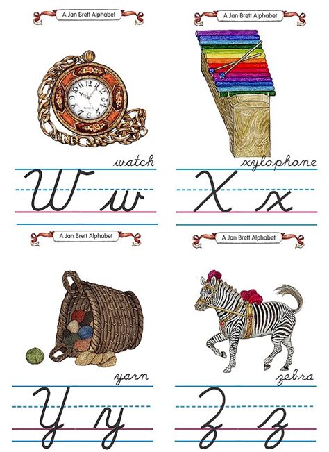 Cursive alphabet flash cards printable