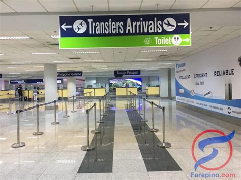 اجراءات دخول الفلبين من مطار مانيلا الدولي و بطاقات الهجرة فارابينو الفلبين