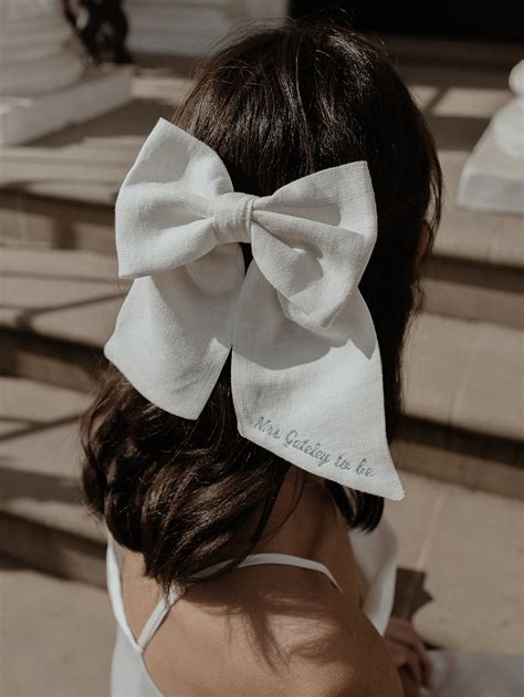 Marie Linen Bow Gigi And Olive