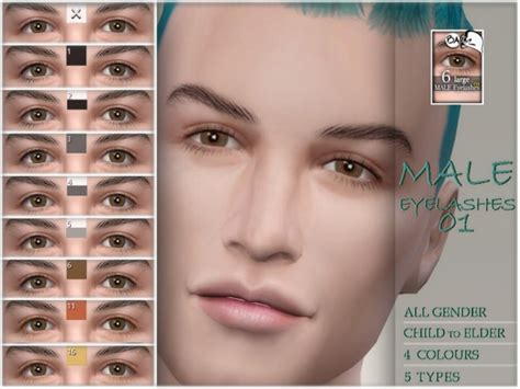 The Sims Resource Eyelashes 01 By Bakalia • Sims 4 Downloads