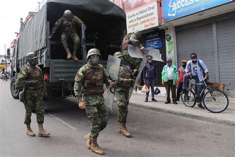 Ecuador Limit Use Of Force By Armed Forces Human Rights Watch