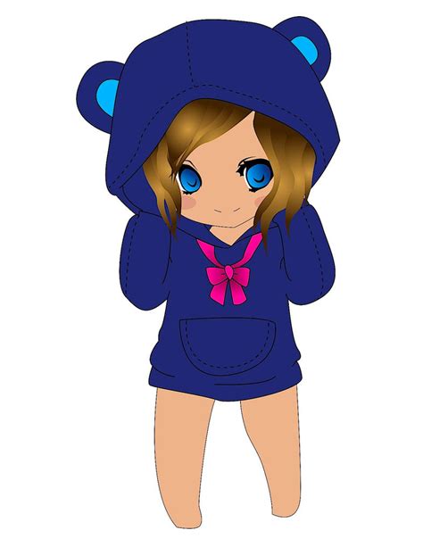 Chibi In A Hoodie By Wannapiece25 On Deviantart