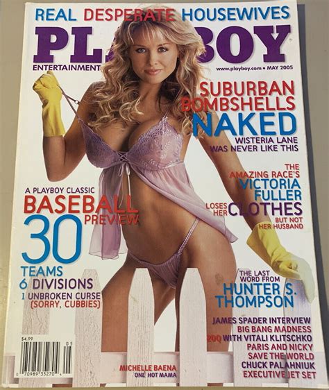 Playboy Magazine May Centerfold Jamie Westenhiser Suburban