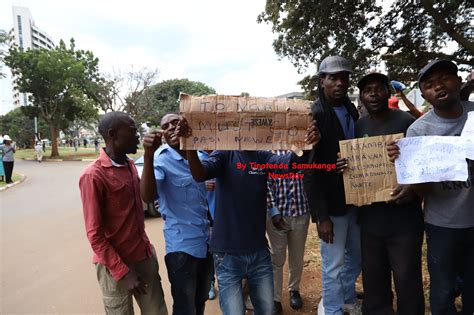 Video Zanu Pf Supporters Demonstrate Against Imposition Of Mnangagwas Nephew Newsday Zimbabwe