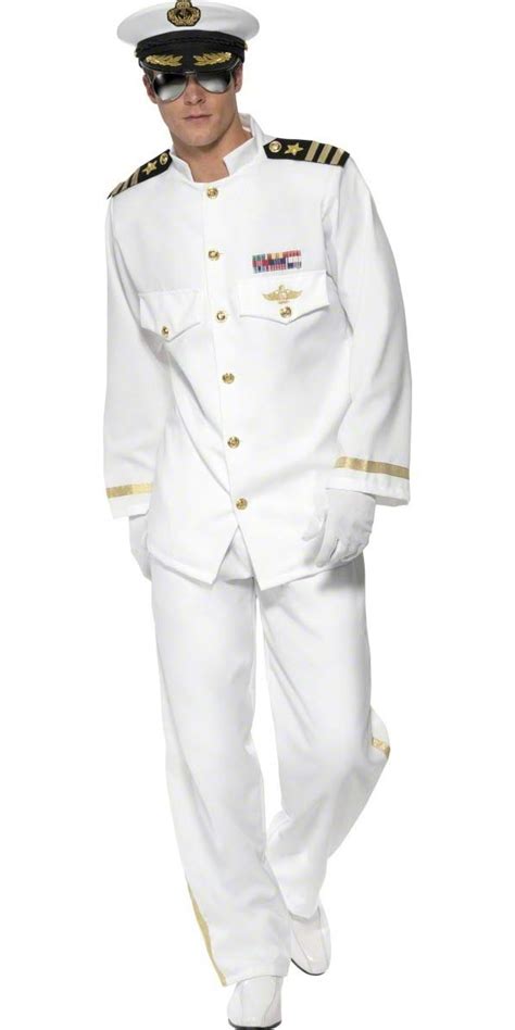 Costume De Capitaine De La Marine Mens Deluxe Costumes De Marin