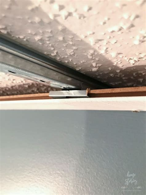 Do not put too much pressure on the edges or you will gouge the. How to Cover a Popcorn Ceiling Using Beautiful Armstrong ...