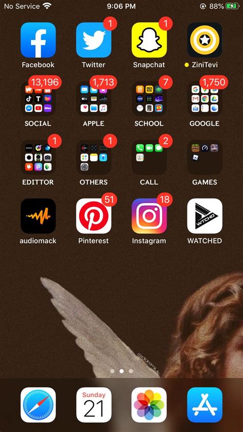 Set the proper constraints and it will. Baddie aezthetic homescreen- in 2020 | Iphone organization ...