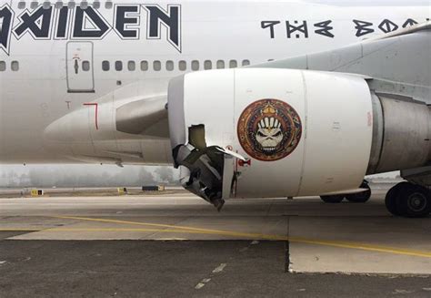 Iron Maidens Plane ‘ed Force One Involved In An Accident On Airport