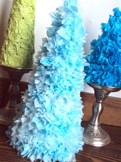 Spunky Junky Tutorial Tuesday Tissue Paper Christmas Trees