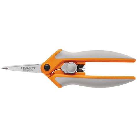 Fiskars 1905001001 5 Stainless Steel Micro Tip Easy Action Scissors