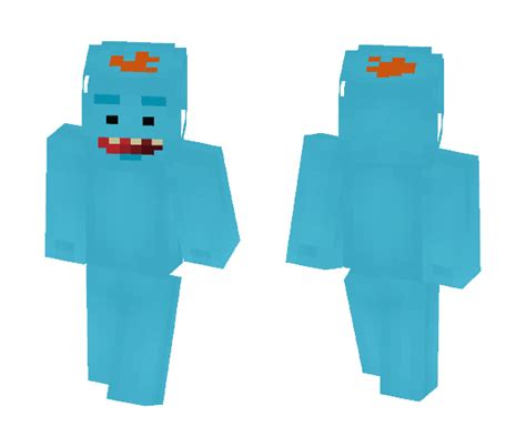 Get Rick And Morty Mr Meeseeks Minecraft Skin For Free