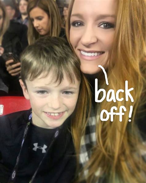 Teen Mom Ogs Maci Bookout Under Fire For Putting 11 Year Old Son On Very Strict Diet Perez
