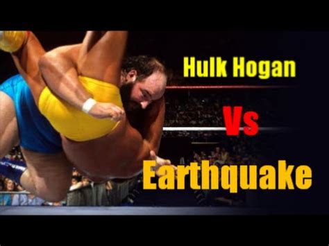 Hulk Hogan Vs Earthquake Legends Matchup WWE2k14 YouTube