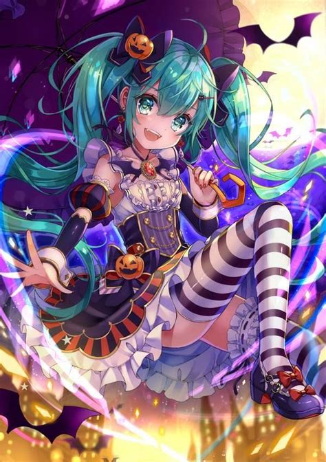 Halloween Anime Halloween Hatsune Miku Miku Hatsune Vocaloid