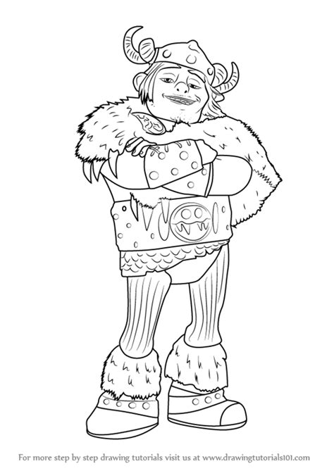 Bring out all your bright and color crayons and fill up this fun and printable vikings coloring page for kids! How To Train Your Dragon 2 Fishlegs Coloring Pages ...