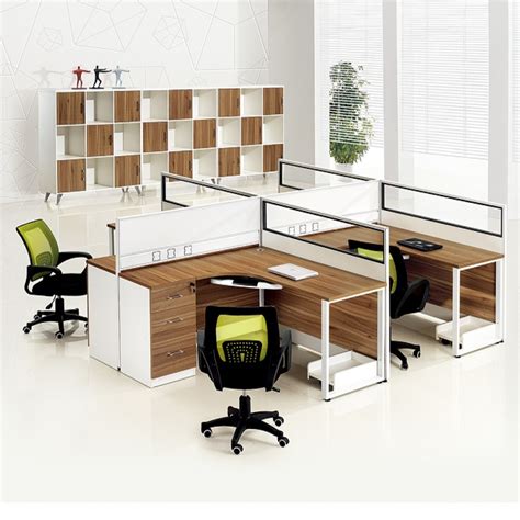 4 Person Office Workstation Workstations Design Office Interiors