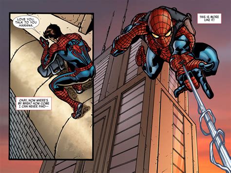 The Amazing Spider Man Cinematic Infinite Comic Time To Go To Work