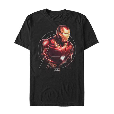 Avenger Iron Man Iron Hero Mens T Shirt