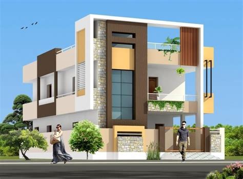 Two Floors House Small House Elevation Design Duplex House Design