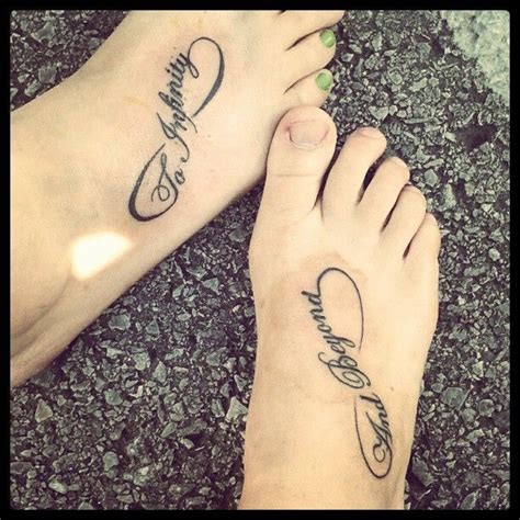 Best friend tattoos?? both do the infinity sign and the ...