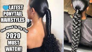 Pack your hair tightly and plait the loose end. packing gel hairstyles 2019 - FunClipTV