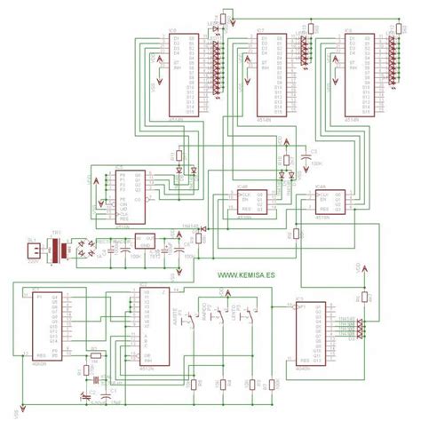 Led Clock Wiring Diagram