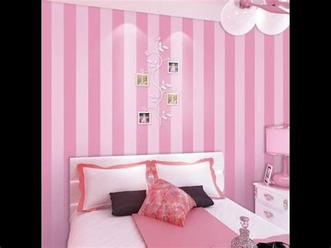 Bagaimana cara saya untuk mengubah ukuran foto wallpaper? Kreasi Wallpaper Warna Pink Kamar Tidur Remaja Putri - YouTube