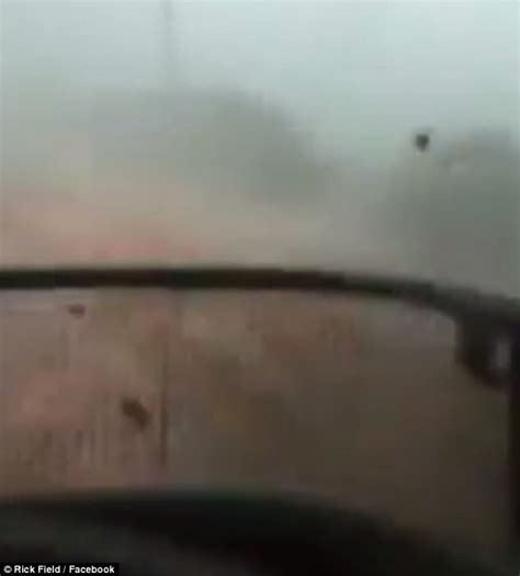 Moment A Trucker Drives Through New Zealand Tornado In Taranaki Daily