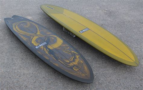 74 Long Fish Twin Midlength Surfboard Electrofish Surfboards