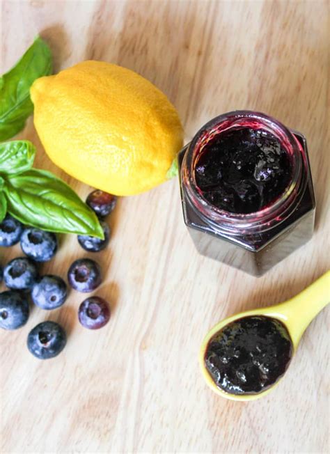 Blueberry Lemon Basil Jam Daily Dish Recipes